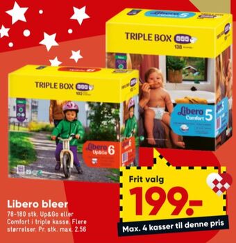 Bilka Up&go bleer str 6 13-20 kg tilbud