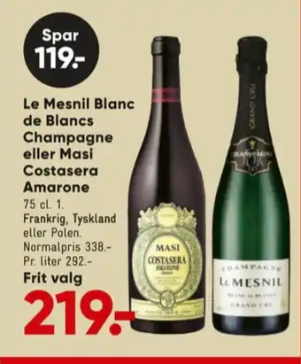 Le mesnil champagne