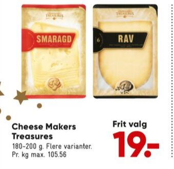 Bilka Cheesemakers skæreost rav tilbud