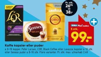 Bilka Lor kaffekapsler tilbud