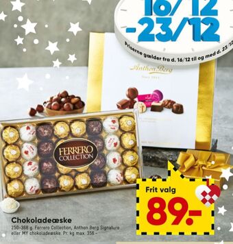 Bilka Collection dessertchokolade tilbud