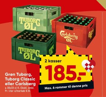 Bilka Grøn øl tilbud