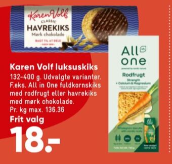 Bilka Karen volf kiks tilbud
