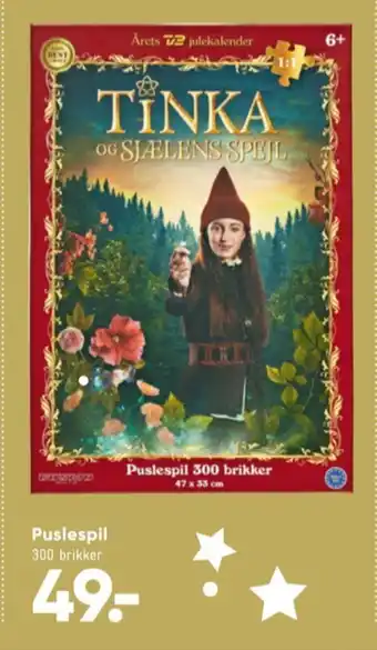 Bilka Tinka puslespil tilbud