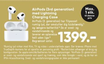 Bilka Apple headset tilbud
