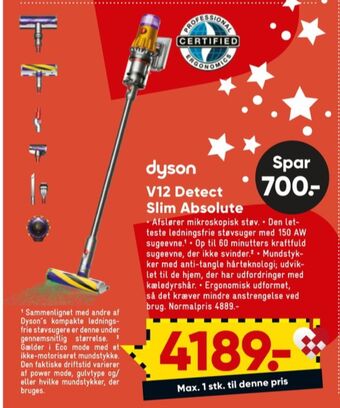 Bilka Dyson støvsuger tilbud