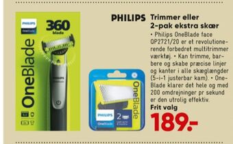 Bilka Oneblade skægtrimmer tilbud