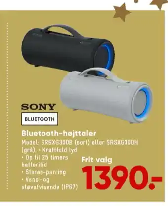 Bilka Sony højttaler tilbud