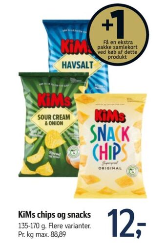Føtex Kims chips tilbud