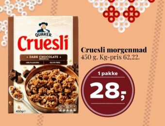 Quaker cruesli