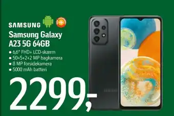 Føtex Samsung galaxy a23 mobiltelefon tilbud