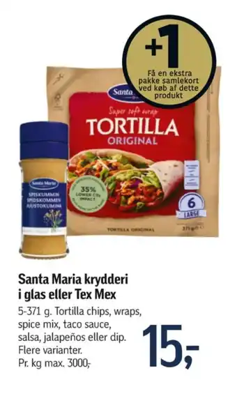 Føtex Santa maria krydderier tilbud