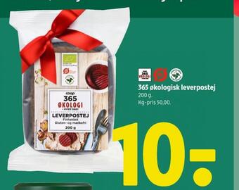 Coop 365 Coop 365 leverpostej tilbud