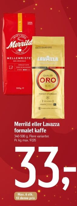 Føtex Mellemristet kaffe formalet tilbud
