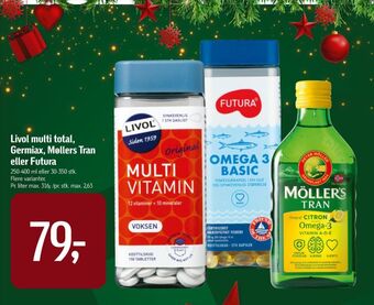Føtex Livol multi vitaminer tilbud