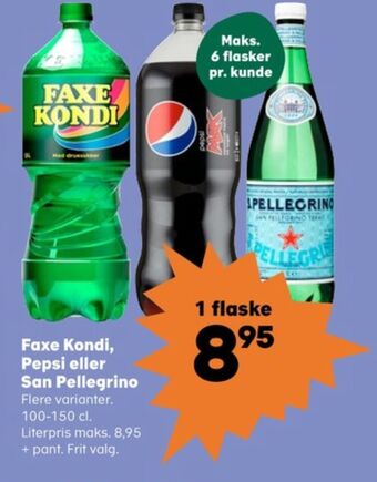 Kvickly Faxe kondi sportssodavand tilbud