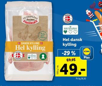 Lidl Vilstrupgård kylling tilbud