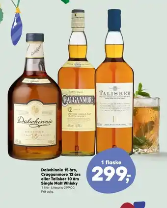 Kvickly Dalwhinnie whisky tilbud