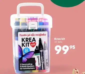 Kvickly Krea tusser tilbud
