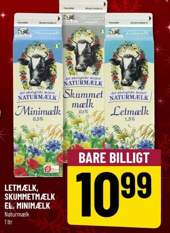 Løvbjerg Naturmælk letmælk tilbud