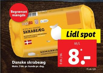 Lidl Danæg æg tilbud