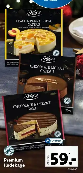 Lidl Deluxe kager tilbud