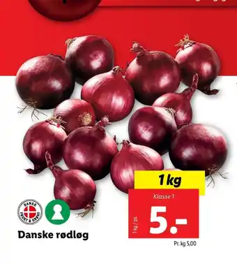 Lidl Ukendt rødløg tilbud