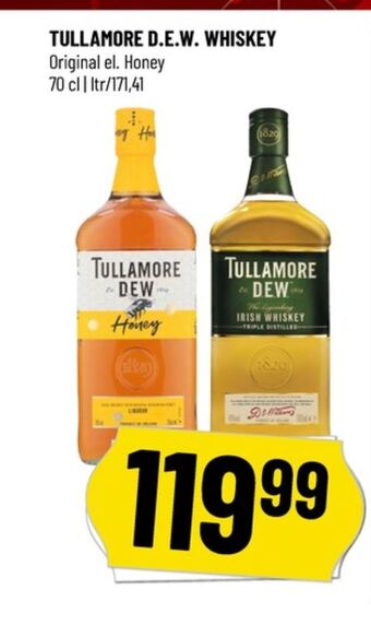 Løvbjerg Honey whisky tilbud