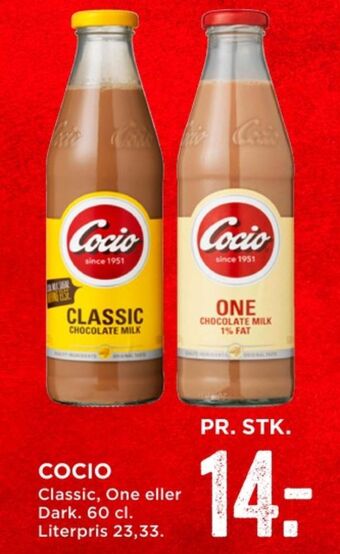 MENY Cocio chokolademælk tilbud