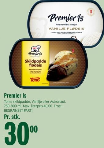 Min Købmand Toms skildpadde is tilbud