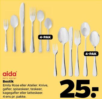 Netto Aida bestik tilbud