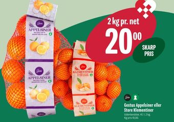 Min Købmand Gestus appelsiner tilbud