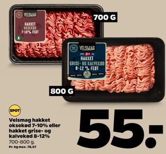 Netto Velsmag hakket oksekød tilbud