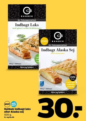 Netto Rahbek indbagt laks tilbud