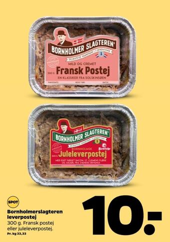 Netto Juleleverpostej leverpostej tilbud