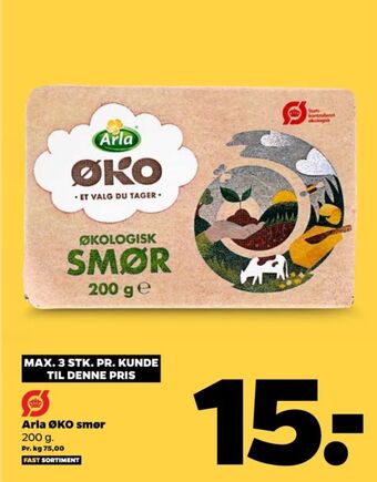 Netto Arla smør øko tilbud