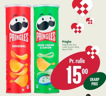 Min Købmand Pringles chips tilbud