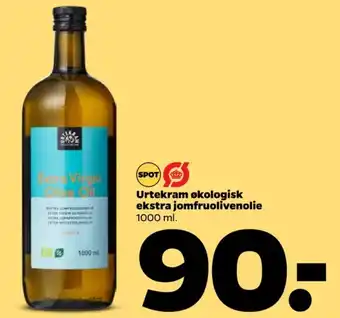 Netto Urtekram olivenolie tilbud