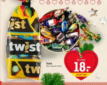 SPAR Twist dessertchokolade tilbud