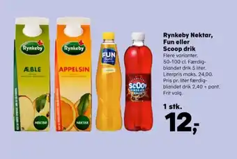 SuperBrugsen Nektar appelsinjuice tilbud