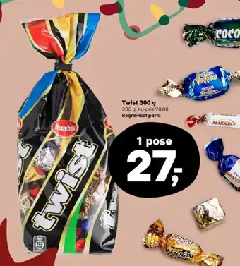 SuperBrugsen Twist dessertchokolade tilbud