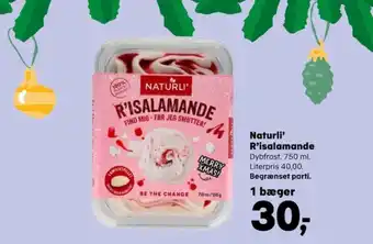SuperBrugsen Naturli' is tilbud