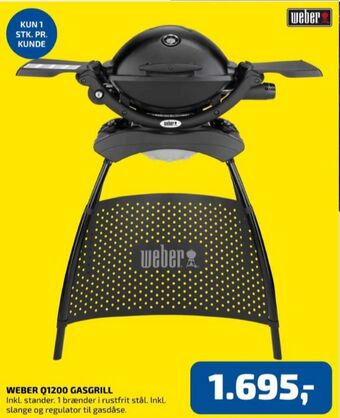 Davidsen Weber gasgrill tilbud