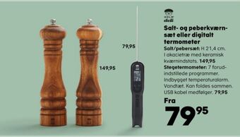 SuperBrugsen Holm salt og peber-sæt tilbud