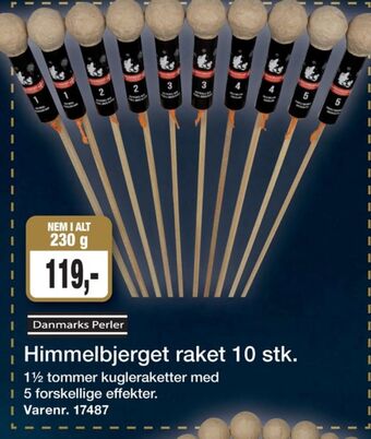 Danmarks perler raketter