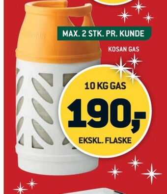 XL-BYG Kosan gasflaske tilbud