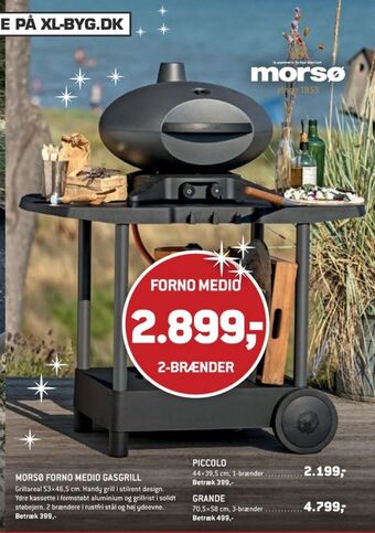 XL-BYG Morsø gasgrill tilbud