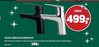 XL-BYG Vasso håndvaskarmatur tilbud