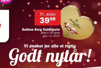 Hjerteæske dessertchokolade