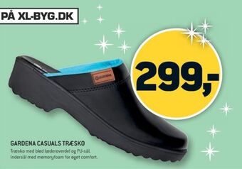 XL-BYG Gardena træsko tilbud